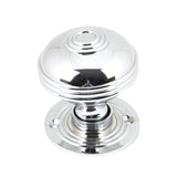 From The Anvil Door Furniture Polished Chrome / Mortice/Rim Knobs From The Anvil - Polished Chrome 63mm Prestbury Mortice/Rim Knob Set