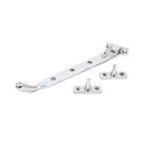 From The Anvil Window Furniture Polished Chrome / 8"/200mm From The Anvil - Polished Chrome 8" Peardrop Stay