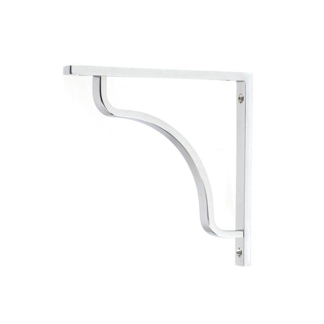 From The Anvil Accessories Polished Chrome / Shelf Brackets / 150 x 150mm From The Anvil - Polished Chrome Abingdon Shelf Bracket (150mm x 150mm)