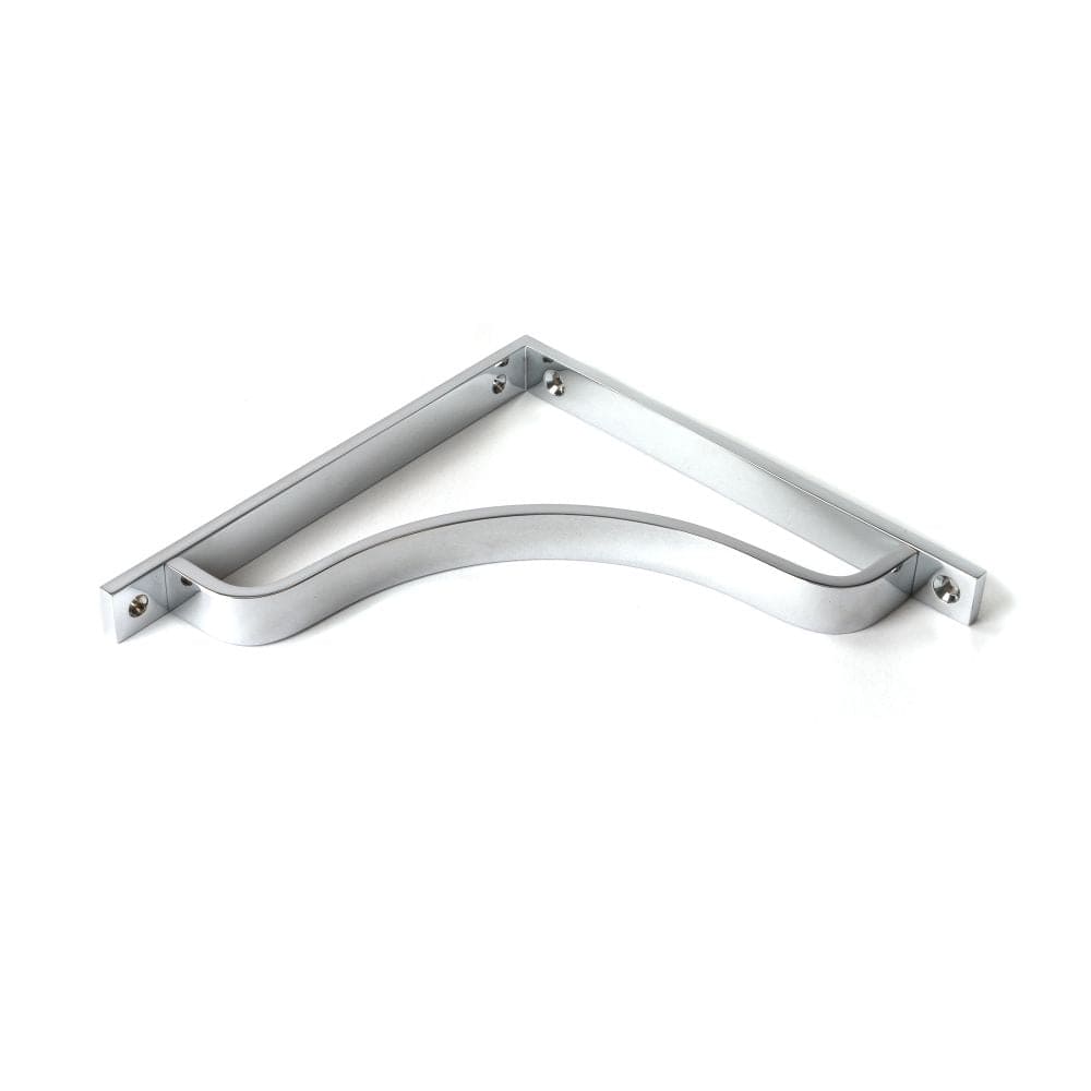 From The Anvil Accessories Polished Chrome / Shelf Brackets / 200 x 200mm From The Anvil - Polished Chrome Abingdon Shelf Bracket (200mm x 200mm)