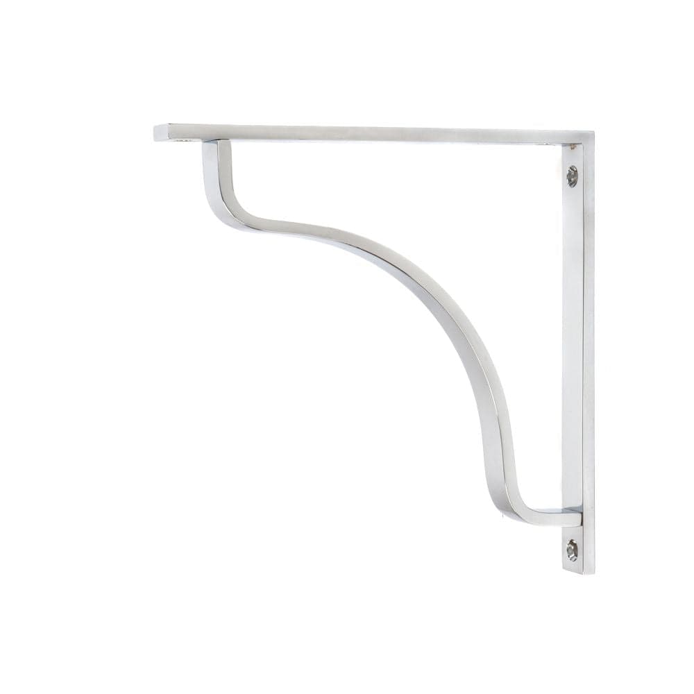 From The Anvil Accessories Polished Chrome / Shelf Brackets / 200 x 200mm From The Anvil - Polished Chrome Abingdon Shelf Bracket (200mm x 200mm)