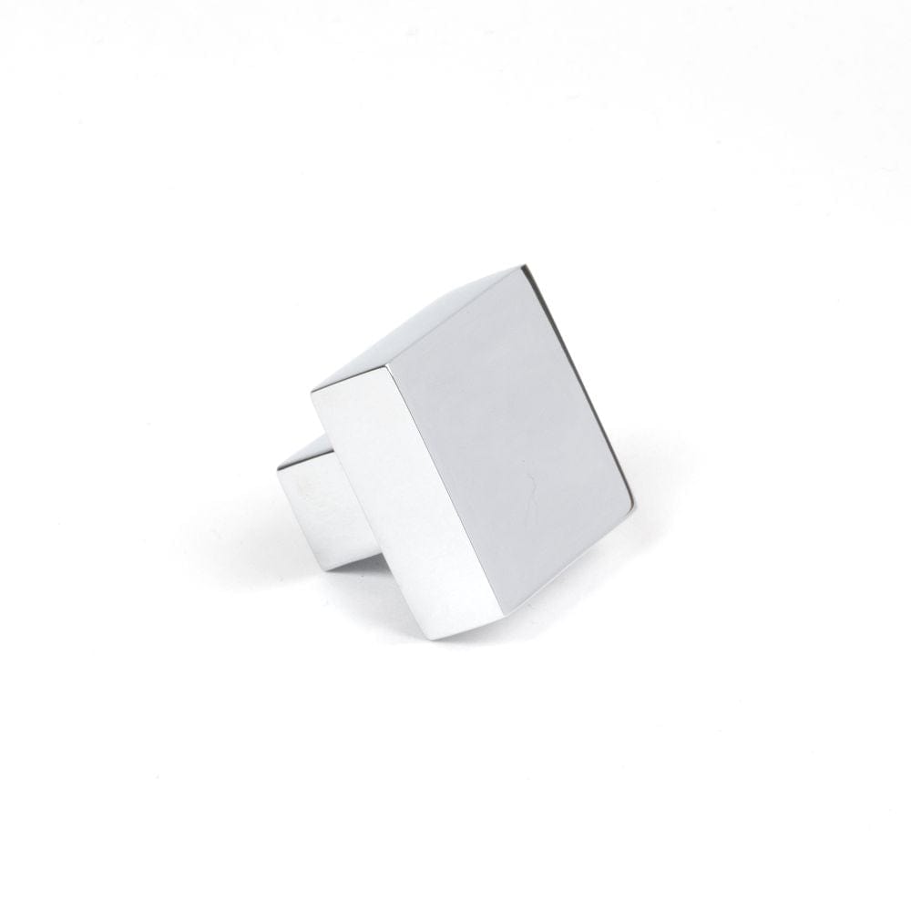 From The Anvil Cabinet Hardware Polished Chrome / Cabinet Knobs / 30mm Dia. From The Anvil - Polished Chrome Albers Cabinet Knob - 30mm