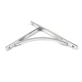 From The Anvil Accessories Polished Chrome / Shelf Brackets / 260 x 200mm From The Anvil - Polished Chrome Apperley Shelf Bracket (260mm x 200mm)