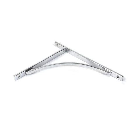 From The Anvil Accessories Polished Chrome / Shelf Brackets / 314 x 250mm From The Anvil - Polished Chrome Apperley Shelf Bracket (314mm x 250mm)