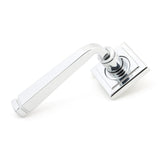 From The Anvil Door Furniture Polished Chrome / Square Rose From The Anvil - Polished Chrome Avon Round Lever on Rose Set (Square) - Unsprung
