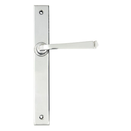 From The Anvil Door Furniture Polished Chrome / Multi Point Latch Set From The Anvil - Polished Chrome Avon Slimline Lever Espag. Latch Set