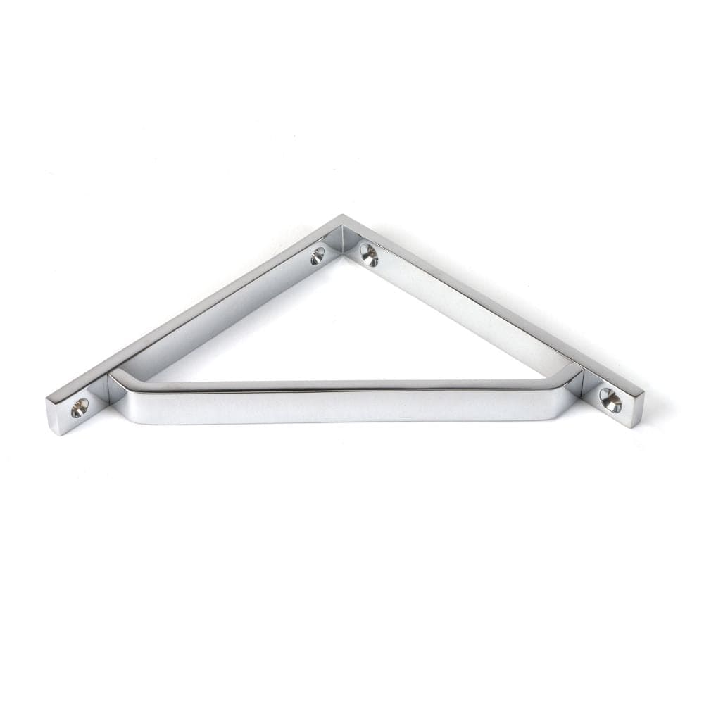 From The Anvil Accessories Polished Chrome / Shelf Brackets / 150 x 150mm From The Anvil - Polished Chrome Barton Shelf Bracket (150mm x 150mm)
