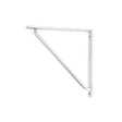 From The Anvil Accessories Polished Chrome / Shelf Brackets / 200 x 200mm From The Anvil - Polished Chrome Barton Shelf Bracket (200mm x 200mm)