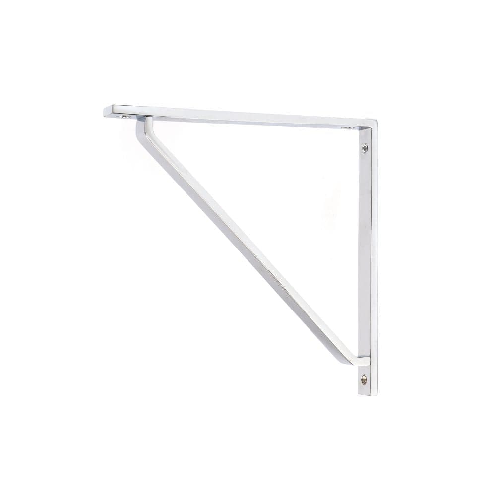 From The Anvil Accessories Polished Chrome / Shelf Brackets / 200 x 200mm From The Anvil - Polished Chrome Barton Shelf Bracket (200mm x 200mm)