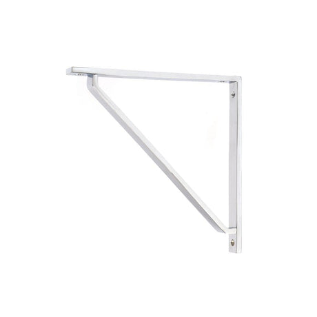 From The Anvil Accessories Polished Chrome / Shelf Brackets / 200 x 200mm From The Anvil - Polished Chrome Barton Shelf Bracket (200mm x 200mm)