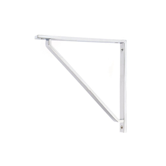 From The Anvil Accessories Polished Chrome / Shelf Brackets / 200 x 200mm From The Anvil - Polished Chrome Barton Shelf Bracket (200mm x 200mm)