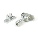 From The Anvil Window Furniture Polished Chrome / Sash Window Brighton Fasteners / Yes From The Anvil - Polished Chrome Beehive Brighton Fastener (Radiused)