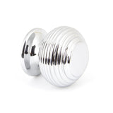 From The Anvil Cabinet Hardware Polished Chrome / Cabinet Knobs / 30mm Dia. From The Anvil - Polished Chrome Beehive Cabinet Knob 30mm