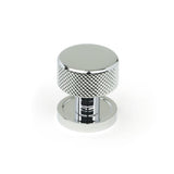 From The Anvil Cabinet Hardware Polished Chrome / Cabinet Knobs / 25mm Dia. From The Anvil - Polished Chrome Brompton Cabinet Knob - 25mm (Plain)