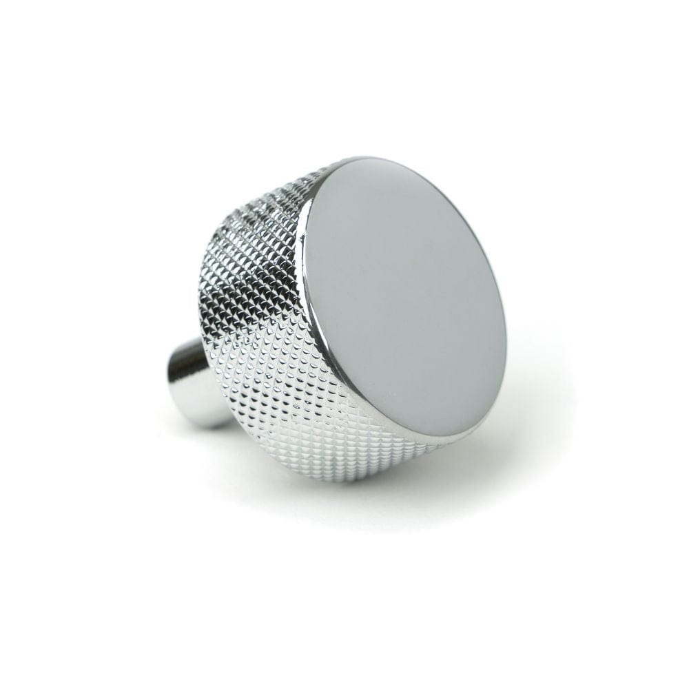 From The Anvil Cabinet Hardware Polished Chrome / Cabinet Knobs / 32mm Dia. From The Anvil - Polished Chrome Brompton Cabinet Knob - 32mm (No rose)