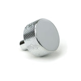 From The Anvil Cabinet Hardware Polished Chrome / Cabinet Knobs / 32mm Dia. From The Anvil - Polished Chrome Brompton Cabinet Knob - 32mm (No rose)