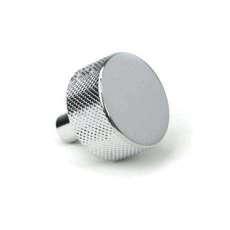 From The Anvil Cabinet Hardware Polished Chrome / Cabinet Knobs / 32mm Dia. From The Anvil - Polished Chrome Brompton Cabinet Knob - 32mm (No rose)