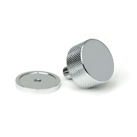 From The Anvil Cabinet Hardware Polished Chrome / Cabinet Knobs / 32mm Dia. From The Anvil - Polished Chrome Brompton Cabinet Knob - 32mm (Plain)