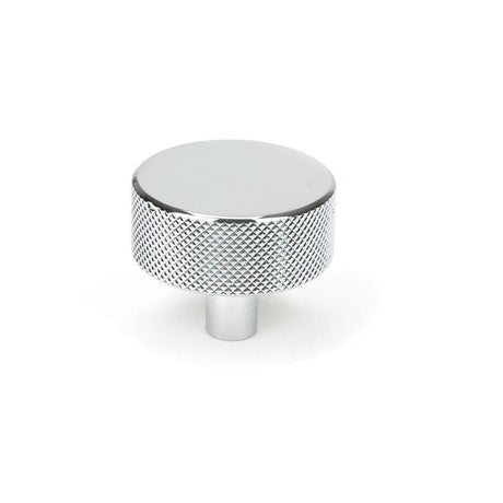 From The Anvil Cabinet Hardware Polished Chrome / Cabinet Knobs / 38mm Dia. From The Anvil - Polished Chrome Brompton Cabinet Knob - 38mm (No rose)