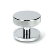 From The Anvil Door Furniture Polished Chrome From The Anvil - Polished Chrome Brompton Centre Door Knob (Plain)