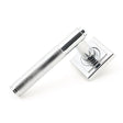 From The Anvil Door Furniture Polished Chrome / Square Rose From The Anvil - Polished Chrome Brompton Lever on Rose Set (Square) - Unsprung