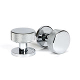 From The Anvil Door Furniture Polished Chrome / Mortice/Rim Knobs From The Anvil - Polished Chrome Brompton Mortice/Rim Knob Set (Plain)