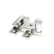 From The Anvil Window Furniture Polished Chrome / Sash Window Quadrant Fasteners / Yes From The Anvil - Polished Chrome Brompton Quadrant Fastener - Narrow