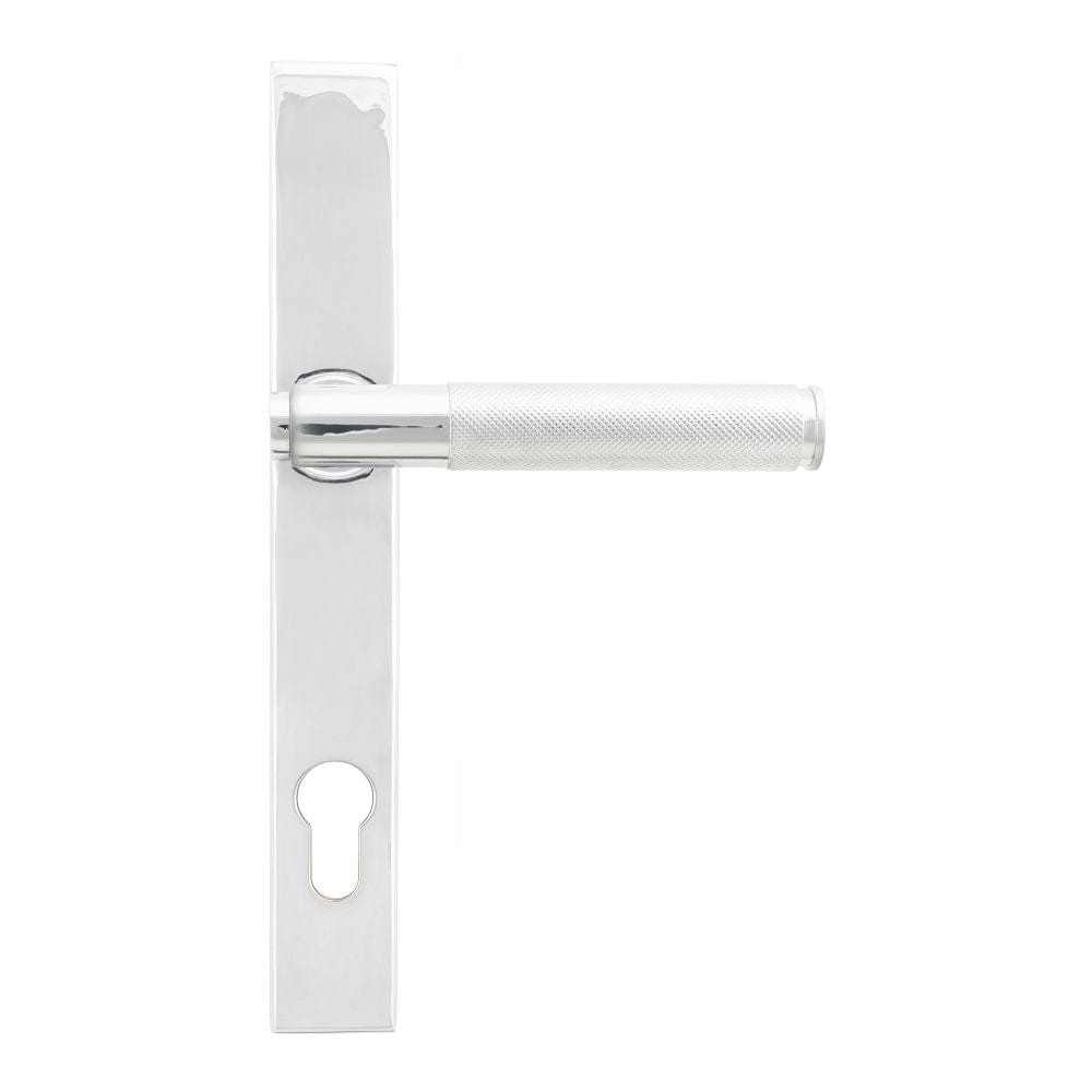 From The Anvil Door Furniture Polished Chrome / Multi Point Lock Set / 92mm c/c From The Anvil - Polished Chrome Brompton Slimline Lever Espag. Lock Set