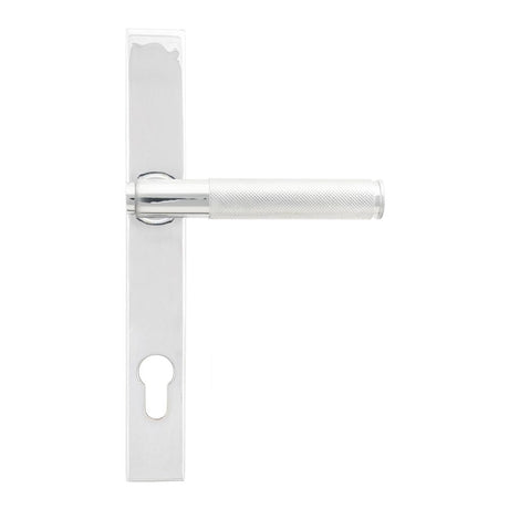 From The Anvil Door Furniture Polished Chrome / Multi Point Lock Set / 92mm c/c From The Anvil - Polished Chrome Brompton Slimline Lever Espag. Lock Set