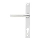 From The Anvil Door Furniture Polished Chrome / Multi Point Lock Set / 92mm c/c From The Anvil - Polished Chrome Brompton Slimline Lever Espag. Lock Set