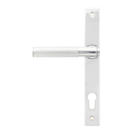 From The Anvil Door Furniture Polished Chrome / Multi Point Lock Set / 92mm c/c From The Anvil - Polished Chrome Brompton Slimline Lever Espag. Lock Set