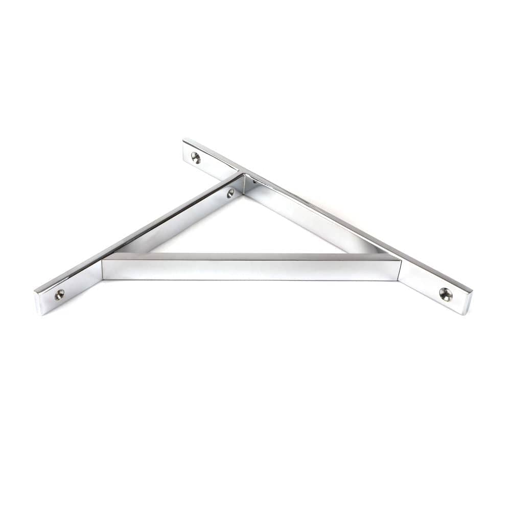From The Anvil Accessories Polished Chrome / Shelf Brackets / 260 x 200mm From The Anvil - Polished Chrome Chalfont Shelf Bracket (260mm x 200mm)