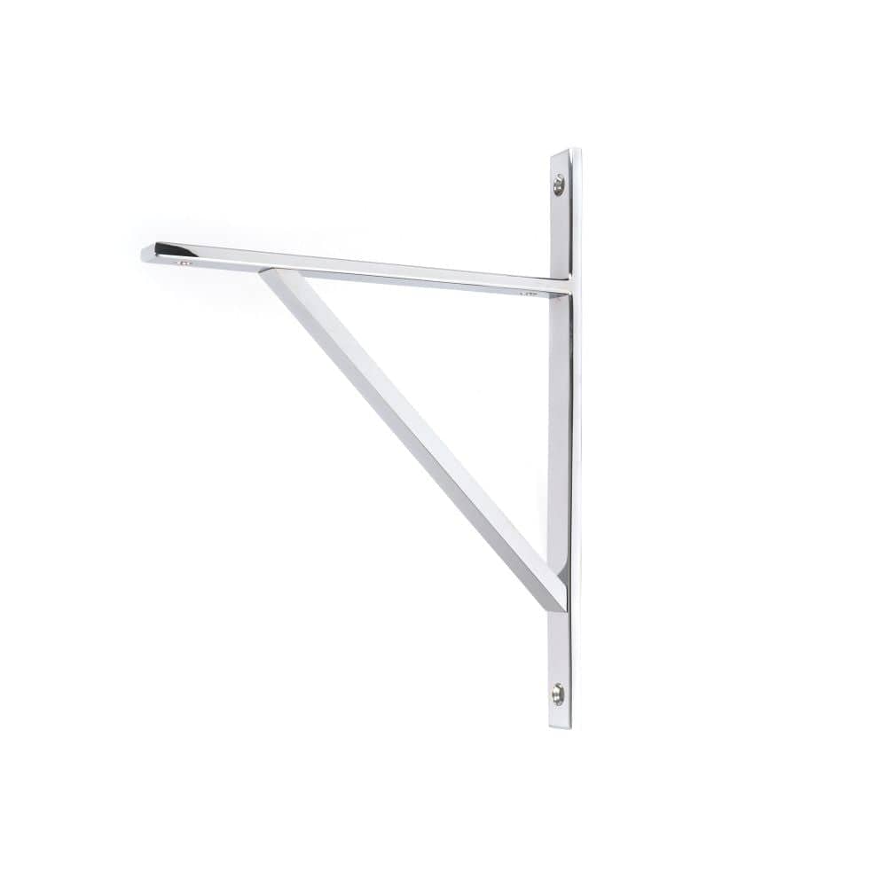 From The Anvil Accessories Polished Chrome / Shelf Brackets / 260 x 200mm From The Anvil - Polished Chrome Chalfont Shelf Bracket (260mm x 200mm)