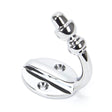 From The Anvil Accessories Polished Chrome / Single Coat Hooks From The Anvil - Polished Chrome Coat Hook