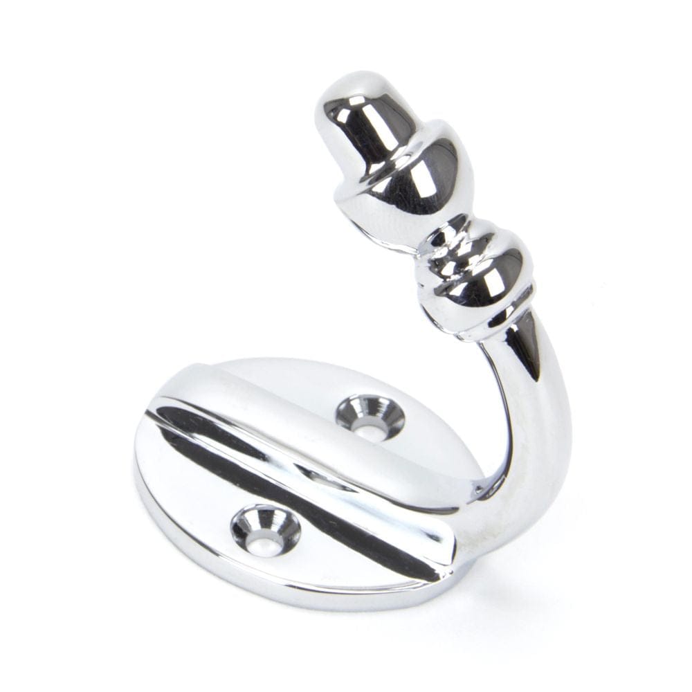 From The Anvil Accessories Polished Chrome / Single Coat Hooks From The Anvil - Polished Chrome Coat Hook
