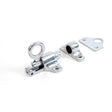 From The Anvil Window Furniture Polished Chrome / Fanlight Catches From The Anvil - Polished Chrome Fanlight Catch + Two Keeps