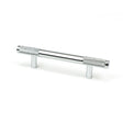 From The Anvil Cabinet Hardware Polished Chrome / Cabinet Pull Handles / Small From The Anvil - Polished Chrome Half Brompton Pull Handle - Small