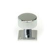 From The Anvil Cabinet Hardware Polished Chrome / Cabinet Knobs / 25mm Dia. From The Anvil - Polished Chrome Judd Cabinet Knob - 25mm (Square)
