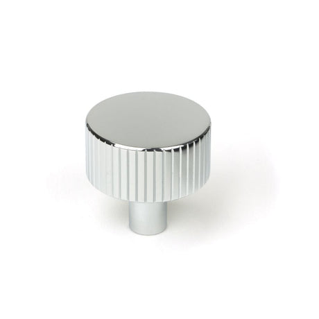 From The Anvil Cabinet Hardware Polished Chrome / Cabinet Knobs / 32mm Dia. From The Anvil - Polished Chrome Judd Cabinet Knob - 32mm (No rose)