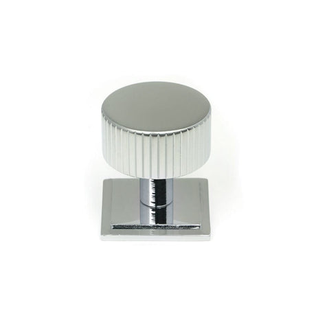 From The Anvil Cabinet Hardware Polished Chrome / Cabinet Knobs / 32mm Dia. From The Anvil - Polished Chrome Judd Cabinet Knob - 32mm (Square)