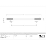 From The Anvil Cabinet Hardware Polished Chrome / Cabinet Pull Handles / Large From The Anvil - Polished Chrome Judd Pull Handle - Large