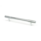 From The Anvil Cabinet Hardware Polished Chrome / Cabinet Pull Handles / Medium From The Anvil - Polished Chrome Judd Pull Handle - Medium