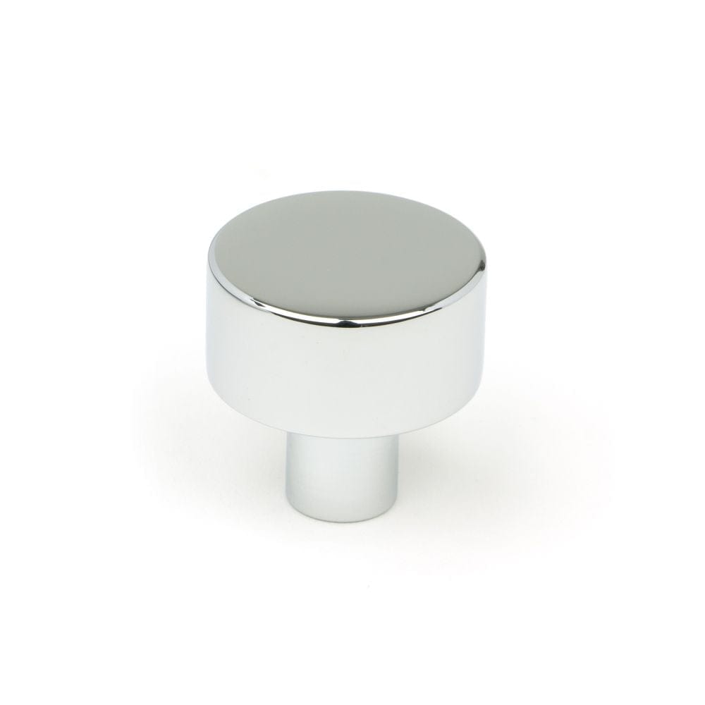 From The Anvil Cabinet Hardware Polished Chrome / Cabinet Knobs / 25mm Dia. From The Anvil - Polished Chrome Kelso Cabinet Knob - 25mm (No rose)