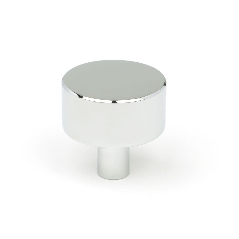 From The Anvil Cabinet Hardware Polished Chrome / Cabinet Knobs / 32mm Dia. From The Anvil - Polished Chrome Kelso Cabinet Knob - 32mm (No rose)