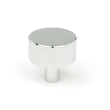 From The Anvil Cabinet Hardware Polished Chrome / Cabinet Knobs / 32mm Dia. From The Anvil - Polished Chrome Kelso Cabinet Knob - 32mm (No rose)