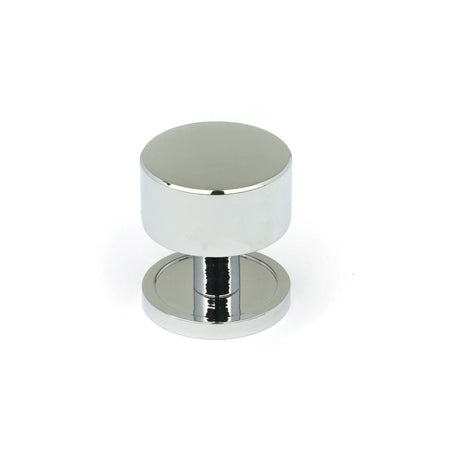 From The Anvil Cabinet Hardware Polished Chrome / Cabinet Knobs / 32mm Dia. From The Anvil - Polished Chrome Kelso Cabinet Knob - 32mm (Plain)