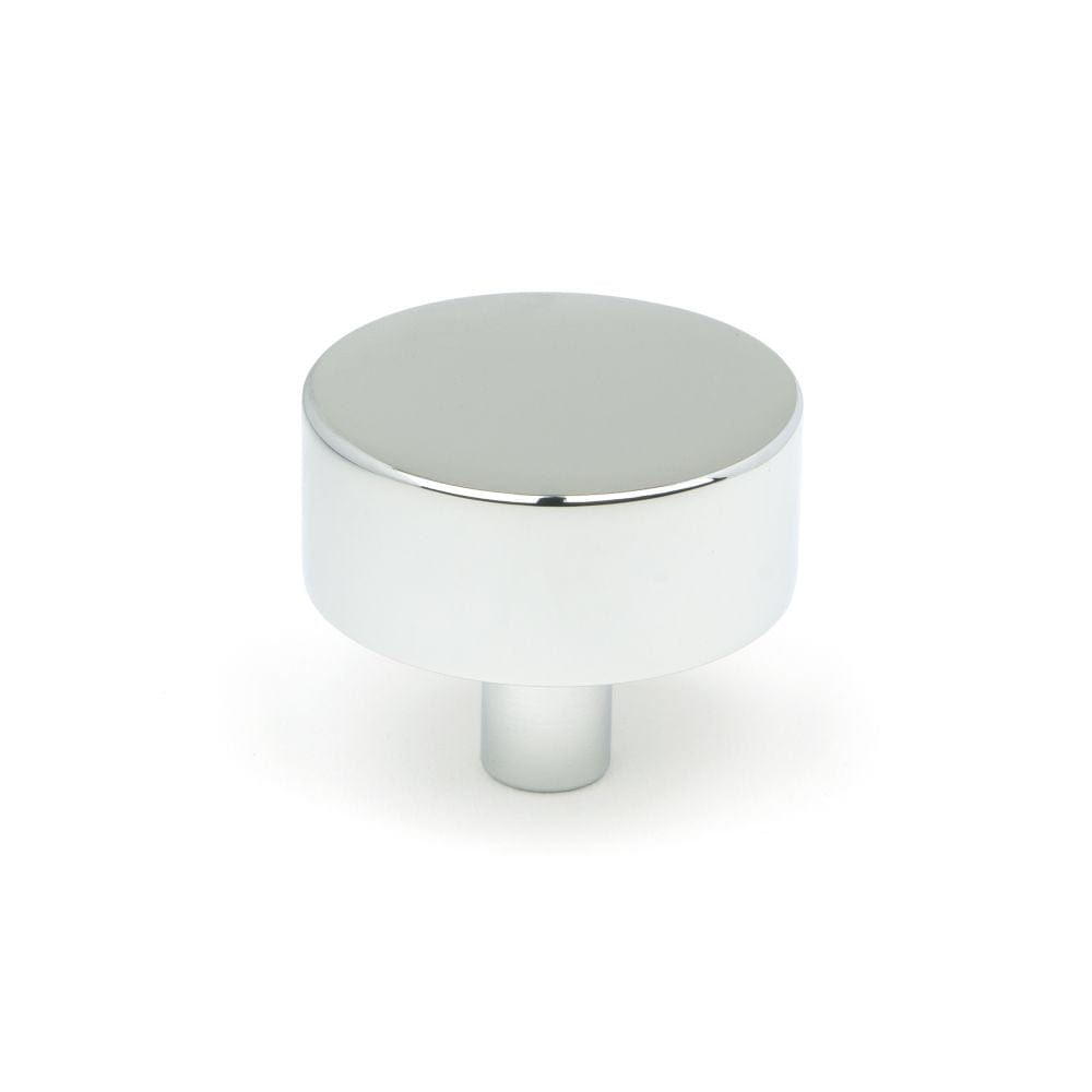 From The Anvil Cabinet Hardware Polished Chrome / Cabinet Knobs / 38mm Dia. From The Anvil - Polished Chrome Kelso Cabinet Knob - 38mm (No rose)