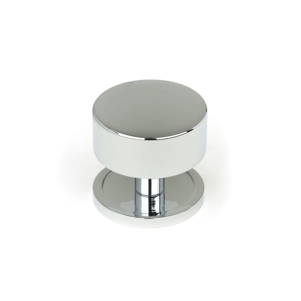 From The Anvil Cabinet Hardware Polished Chrome / Cabinet Knobs / 38mm Dia. From The Anvil - Polished Chrome Kelso Cabinet Knob - 38mm (Plain)