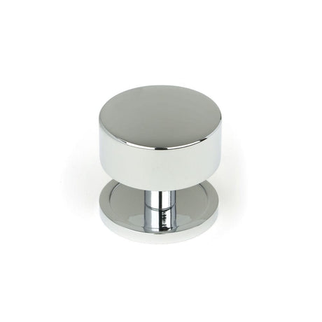 From The Anvil Cabinet Hardware Polished Chrome / Cabinet Knobs / 38mm Dia. From The Anvil - Polished Chrome Kelso Cabinet Knob - 38mm (Plain)