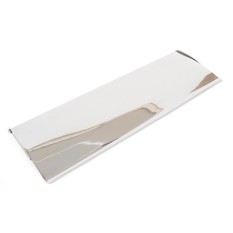 From The Anvil Door Furniture Polished Chrome / Interior Letter Flap / 354 x 130mm From The Anvil - Polished Chrome Large Letter Plate Cover